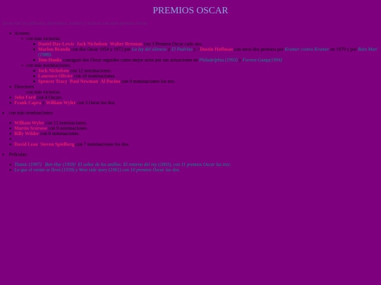 proyectofinal.html/premioss.html/oscar screenshot