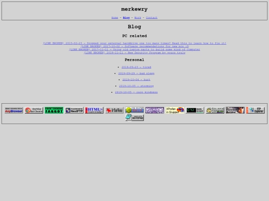 blog screenshot