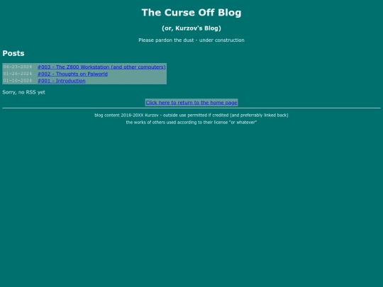 blog screenshot