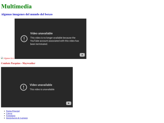 MultimediaBoxeo screenshot