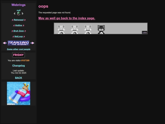 not_found screenshot