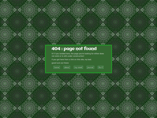 not_found screenshot