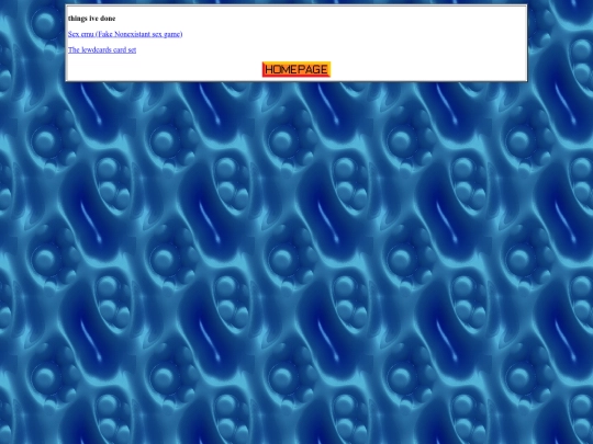 projects screenshot