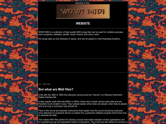 wowmidi screenshot