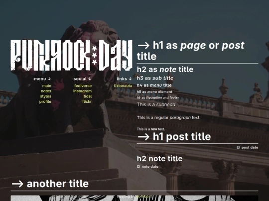 styles screenshot