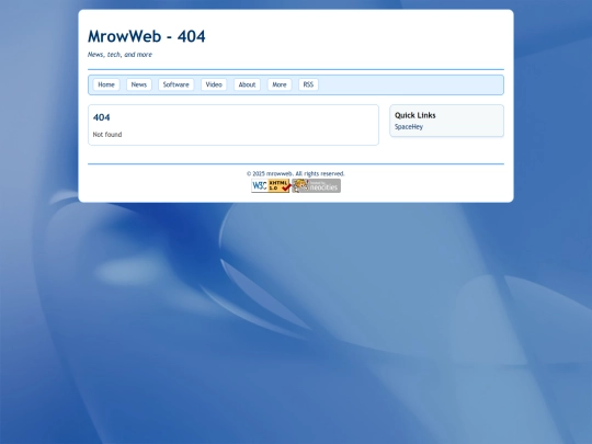 not_found screenshot