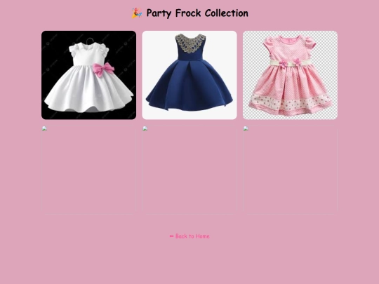 party-frock screenshot