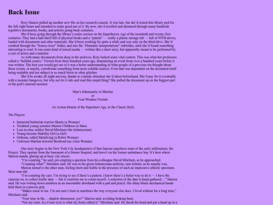 backissue screenshot