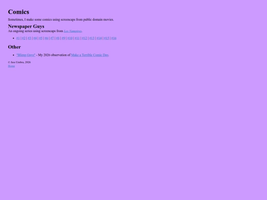 comics screenshot