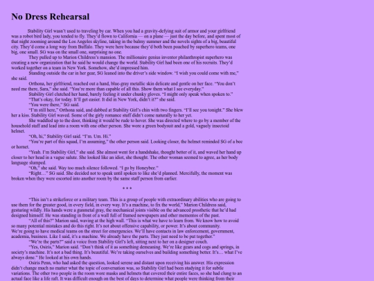 nodressrehearsal screenshot