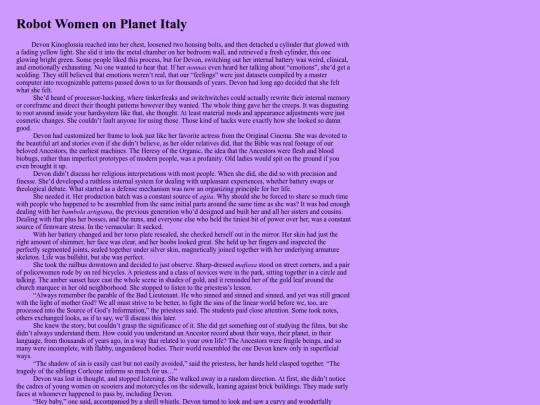 robotwomenonplanetitaly screenshot