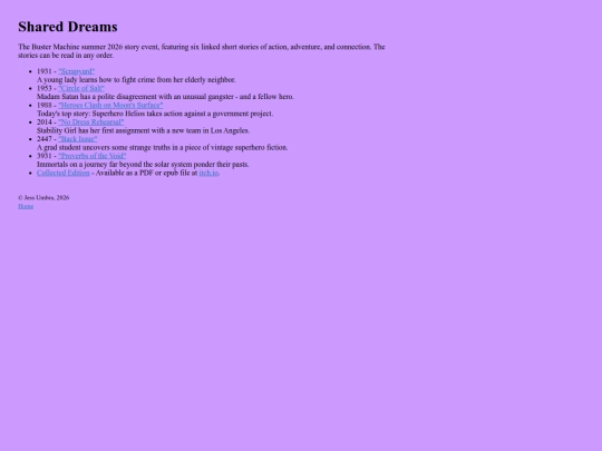 shareddreams screenshot