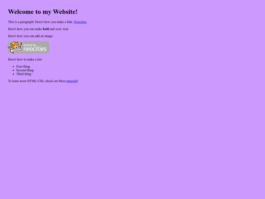 test screenshot