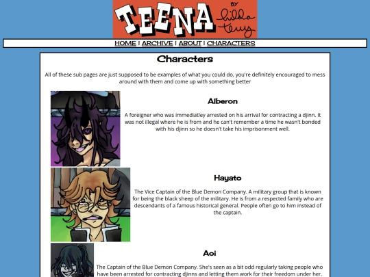 characters screenshot