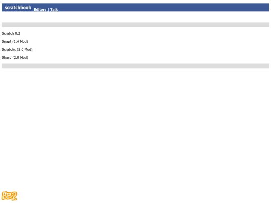 editors screenshot