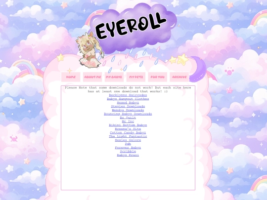 Links screenshot