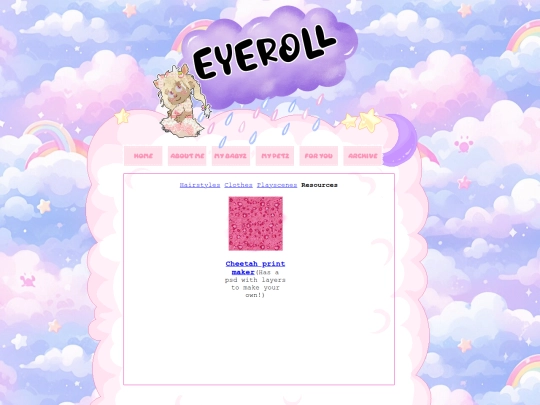 Resources screenshot