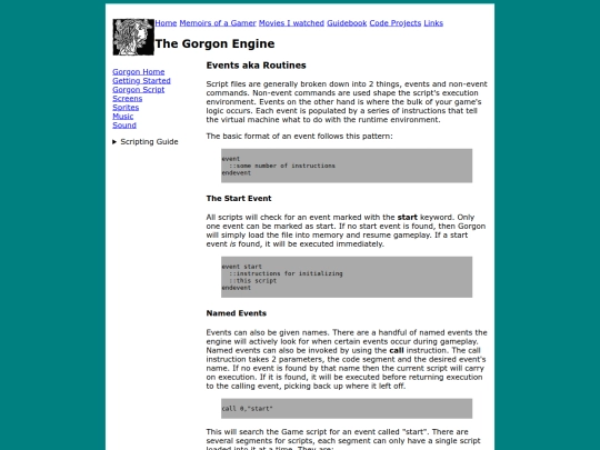 code/gorgon/scripting/events screenshot