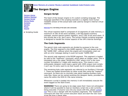 code/gorgon/scripts screenshot