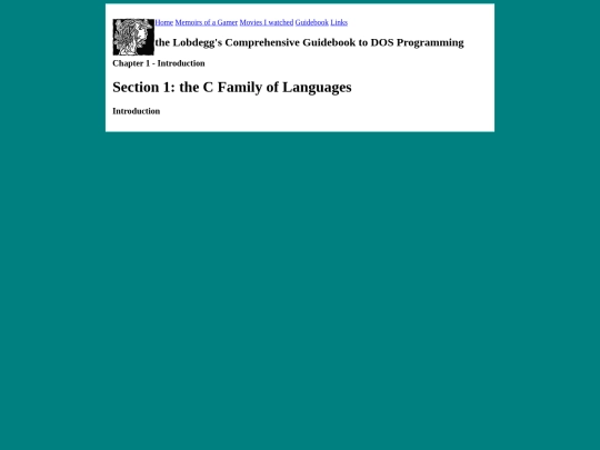 guide/Chapter1/3_c_languages screenshot