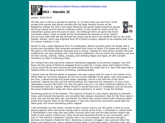 memoirs/002 screenshot