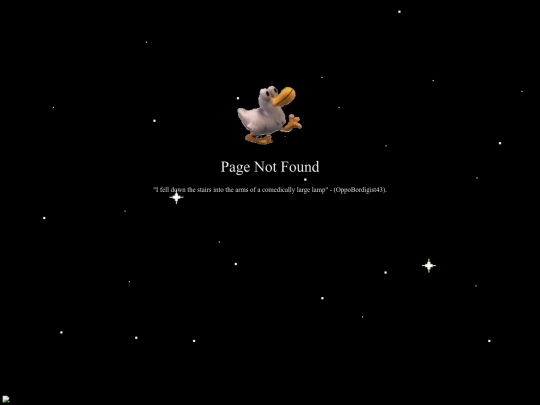 notfound screenshot