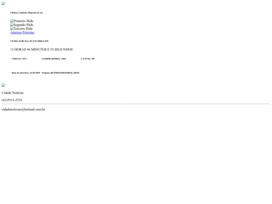 leilao screenshot