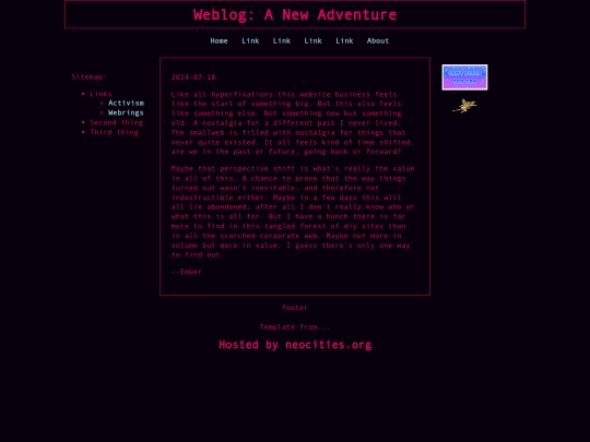 blog/a-new-adventure screenshot