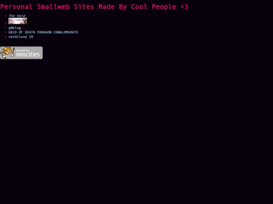 links/personal_sites screenshot