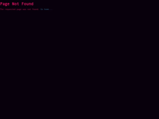 not_found screenshot