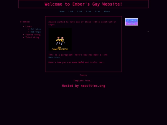test screenshot