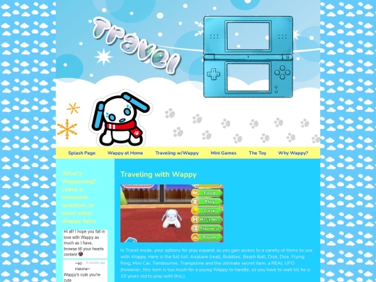 TravelingWappy screenshot