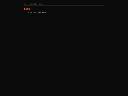 blog screenshot