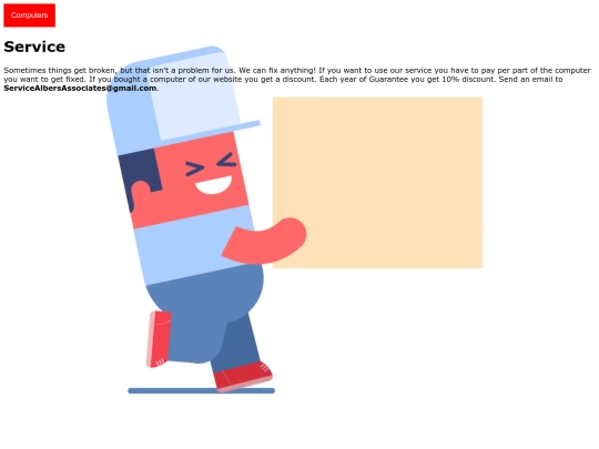 Customer_Menu/Service/Service screenshot