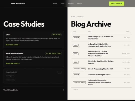 archive screenshot