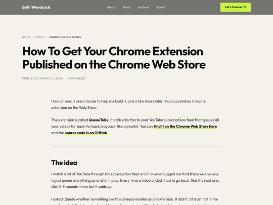 posts/how-to-get-your-chrome-extension-published-on-chrome-web-store screenshot