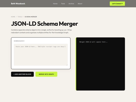 tools/schema-merger screenshot