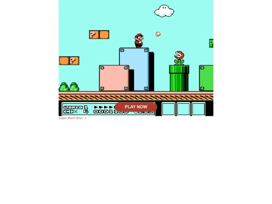 HTML5/HTML5Games/Embed/SuperMarioBros3 screenshot