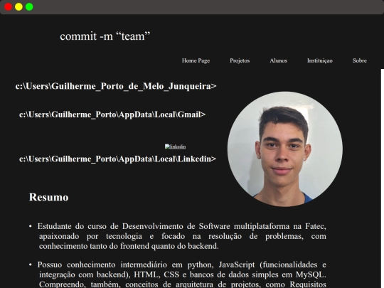 Alunos/guilherme screenshot