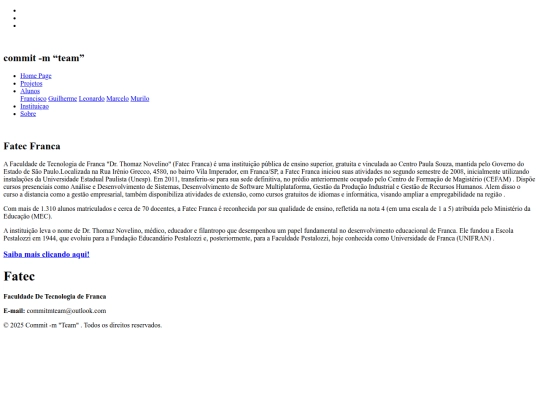 instituicao screenshot
