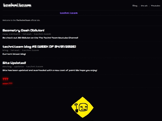 site_testing screenshot