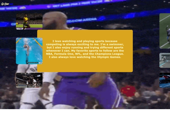 sports screenshot
