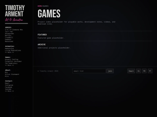 games screenshot
