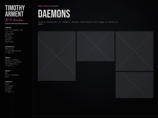 series/daemons screenshot
