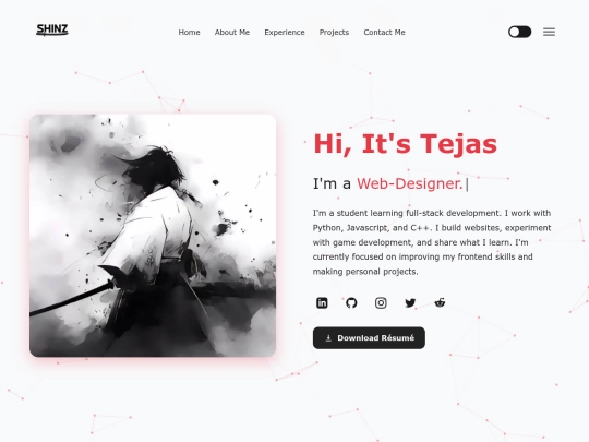 portfolio-v2/bio-v2 screenshot