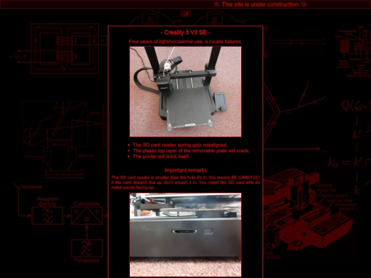 projects/productfailurepoints/creality3v3se screenshot