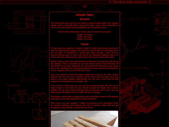 projects/tutorials/woodentable screenshot