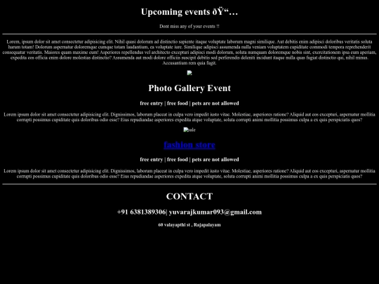 event/event screenshot