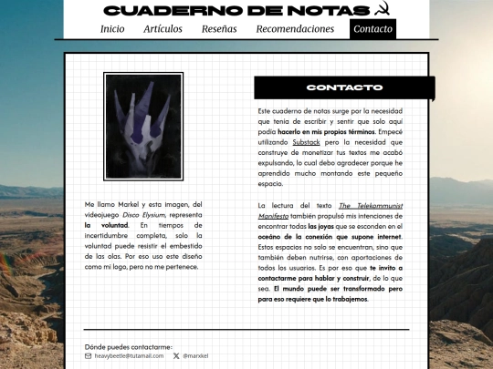 contacto screenshot