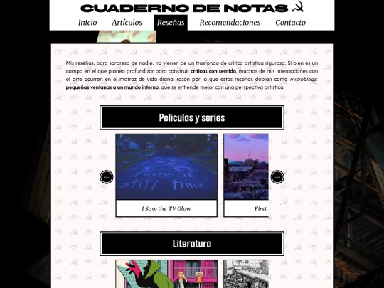 resenas screenshot